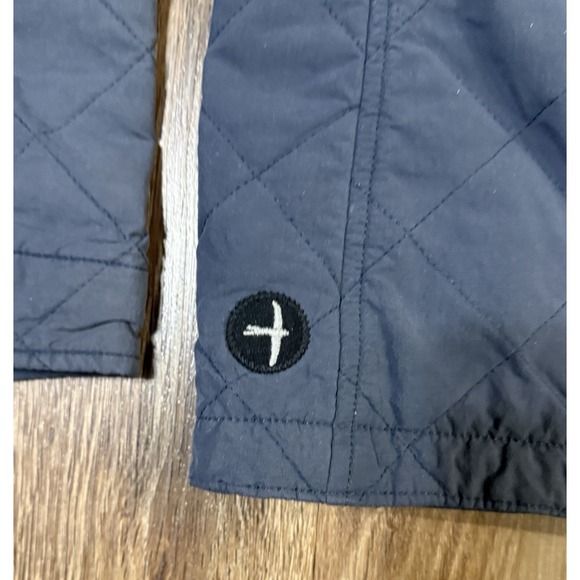 Relwen Quilted Tanker Insulated Jacket Medium Navy Blue Huckberry Outdoor Coat M - Picture 3 of 4